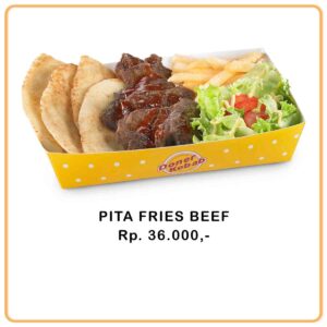 pita fries beef