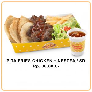 doner-kebab-pita-fries-chicken+nestea